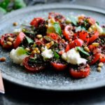 Tomatsalat med mozzarella