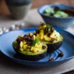 Fyldt avocado til frokost